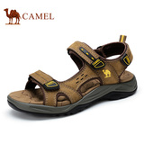 【新品】Camel骆驼男鞋 2016夏季新款凉鞋透气休闲时尚魔术贴凉鞋
