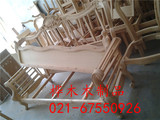 全实木桦木沙发架上海HH 美式白坯sofa没油漆沙发样品沙发可定制
