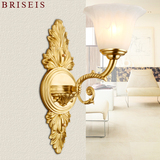 BRISEIS欧式客厅灯全铜壁灯室内壁灯背景户内墙壁灯美式工艺壁灯