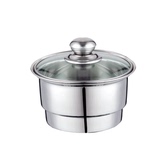 阿尔玛茶具配件消毒锅通用 304不锈钢 自动上水壶煮茶器具消毒锅