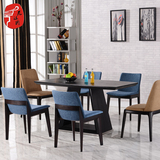 北欧白蜡木实木原木色餐桌现代简约餐桌椅组合大小户型桌台