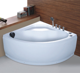 扇形三角形浴缸亚克力双人情侣浴缸浴盆1.1米1.2米 1.3 1.4 1.5米