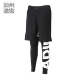 阿迪达斯男子运动短中长裤Adidas 16新款黑白针织收口长裤AK1601