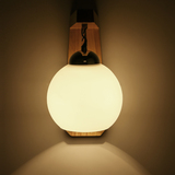实木壁灯创意北欧现代艺术客厅过道卧室床头灯 led木质日式灯具