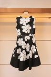 卡洛琳 2016春新款 专柜正品代购 时尚修身印花连衣裙 I6002002