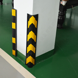 创安顺PE圆护角车库护墙角警示条圆弧形反光护角防撞条环保材质