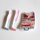 【独立设计】香肠手提箱+ 少女腿 创意饰品 创意胸针