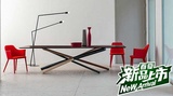 抢购意大利新款简约现代大师设计客餐厅创意腿轻奢型实木艺术餐桌