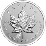到货1278投资银币=2016年加拿大枫叶“狼标”9999银币