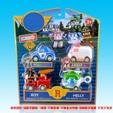 韩国poli玩具车 变形poli警车回力车儿童交通安全珀利儿童礼物 特