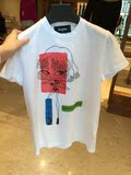 正品代购 DSQUARED2 2016春夏女士短袖T恤 S75GC0783