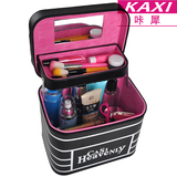 kaxi咔犀品牌收纳隔板大号化妆箱化妆包新款到货化妆品收纳箱包邮