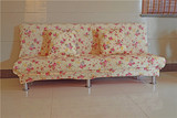 优质棉麻现代简约可折叠沙发床小居室办公休闲床1.2-1.5米多功能