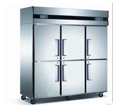 星星 Q1.6E6-X六门双机双温冷藏柜 厨房冰柜 商用立式 冰箱 冷柜