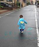 现货日本代购西松屋儿童雨衣 HELLOKITTY 汽车兔子图案男童女童
