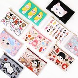 韩国Jetoy 创意超萌可爱猫咪迷你收纳包仿皮口红包小化妆包零钱包