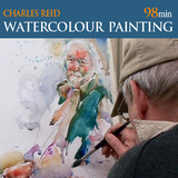 美国著名水彩画家 查尔斯.雷德 水彩画人物绘制技法教程 98分钟