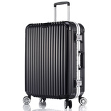 2016右手ABS+PC男拉杆箱行李箱有机箱夹层拉链袋箱包出国旅行箱
