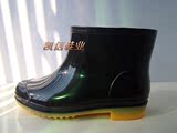 特价保暖防滑时尚雨鞋短雨靴女 男士低筒水鞋低帮套鞋防水工作鞋