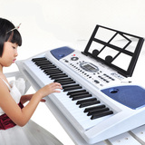 儿童电子琴 带麦克风61键大号电子钢琴 接U盘专业成人儿童教学琴