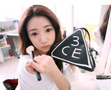热卖韩国女包3CE三只眼 大容量时尚便携三角形化妆包 手提包 零钱