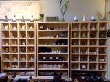 实木格子架墙壁茶壶储物架小饰品展示架创意格子铺货书架书柜