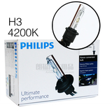 飞利浦/Philips 正品氙气灯HID套装 H3 4200K 老雅阁凯越前雾灯