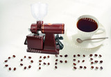 正品包邮小飞鹰电动磨豆机家用咖啡研磨器商用可调粗细半磅粉碎机