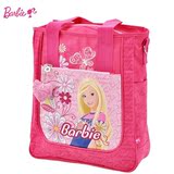 芭比公主斜挎包女孩小学生手提包儿童补习包女童包包时尚韩版书包
