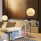 简约现代玻璃圆球落地灯客厅卧室床头装饰灯办公桌台灯设计师灯