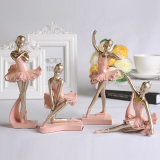 结婚生日创意礼物 家居装饰品客厅卧室电视柜摆件 欧式芭蕾小摆设