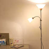 一米青品 两用欧式子母灯装饰落地灯具客厅卧室简约现代书房灯具L