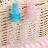 彩色透明30ml喷瓶 喷雾瓶 小喷壶透明小喷瓶 化妆水分装瓶塑料瓶