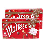 现货 澳洲maltesers麦提莎牛奶巧克力麦提沙麦丽素360g*2礼盒装