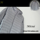 Mitsui.纯色基本款 轻便薄款 内外穿 超值保暖羽绒服连帽夹克外套