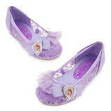 美国正版Disney迪士尼小公主苏菲亚sofia女孩儿童蕾丝亮片凉单鞋
