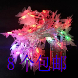 新款圣诞LED七彩灯串6米蝴蝶干电池灯串 儿童节 聚会 场景装饰灯