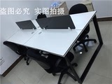 现代简约办公桌职员单人办公电脑桌职员电脑办公桌双人办公电脑桌
