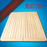 松木硬床板折叠实木排骨架单人1.5双人1.8米加宽榻榻米床架1.2米