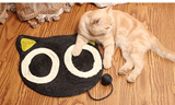 23省包邮猫抓板可爱逗猫咪玩具用品小猫剑麻磨爪器猫咪玩具抓毯