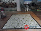 欧式美式简约现代中式田园羊毛手工剪花立体浮雕花客厅地毯地垫