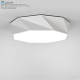 维玛 几何艺术卧室灯具现代简约LED客厅吸顶灯创意书房餐厅灯饰
