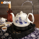 odma/欧德玛 ODM-SJ6T陶瓷电热水壶套装 自动上水泡茶壶 电水壶