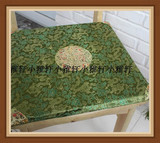 【4个包邮】秋冬热卖云龙坐垫红木家具首选椅垫沙发垫可定做绿色