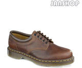 JA美国代购Dr.martens 8053黄褐色牛皮5孔低帮时尚马丁情侣鞋