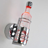 个性LED酒瓶壁灯 创意气泡水晶现代时尚酒吧台艺术餐厅LED壁灯