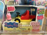 香港代购英国peppa pig佩佩猪粉红猪 沙滩车带乔治 过家家玩具