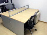 ultra对坐工位 开放式办公桌 二手办公家具电脑桌 主管桌钢木结合