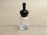 批发美爆圣罗兰15ml玻璃瓶黑滴管 高档化妆品瓶肌底液分装瓶 现货