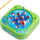 谷雨儿童玩具 益智3档调速钓鱼玩具 电动大号磁性旋转 宝宝婴儿幼